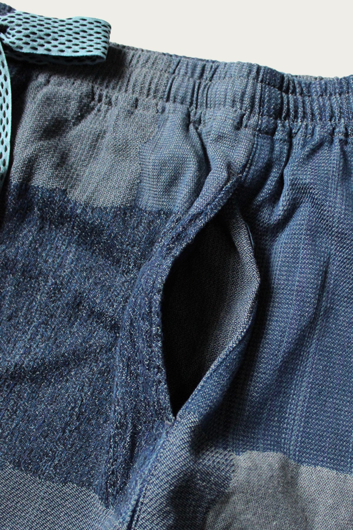 Cotton Linen TUGIHAGI EASY Pants - Navy - 4