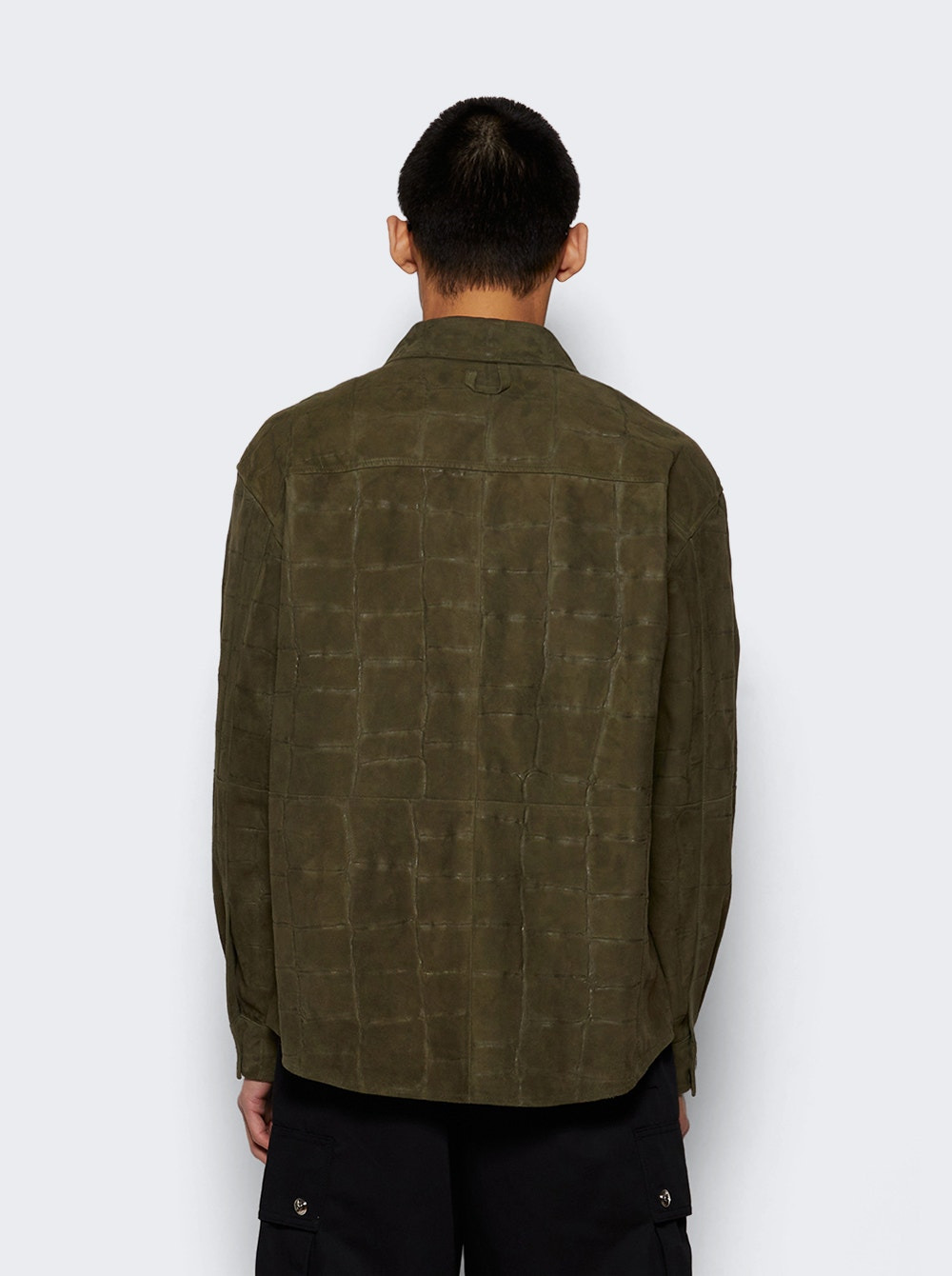 Croco Shirt Khaki - 5