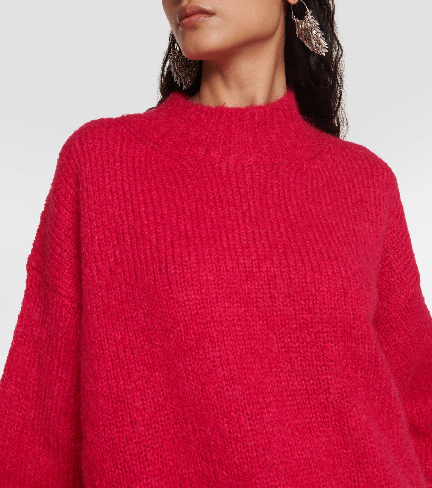 Idol mohair-blend mockneck sweater - 4