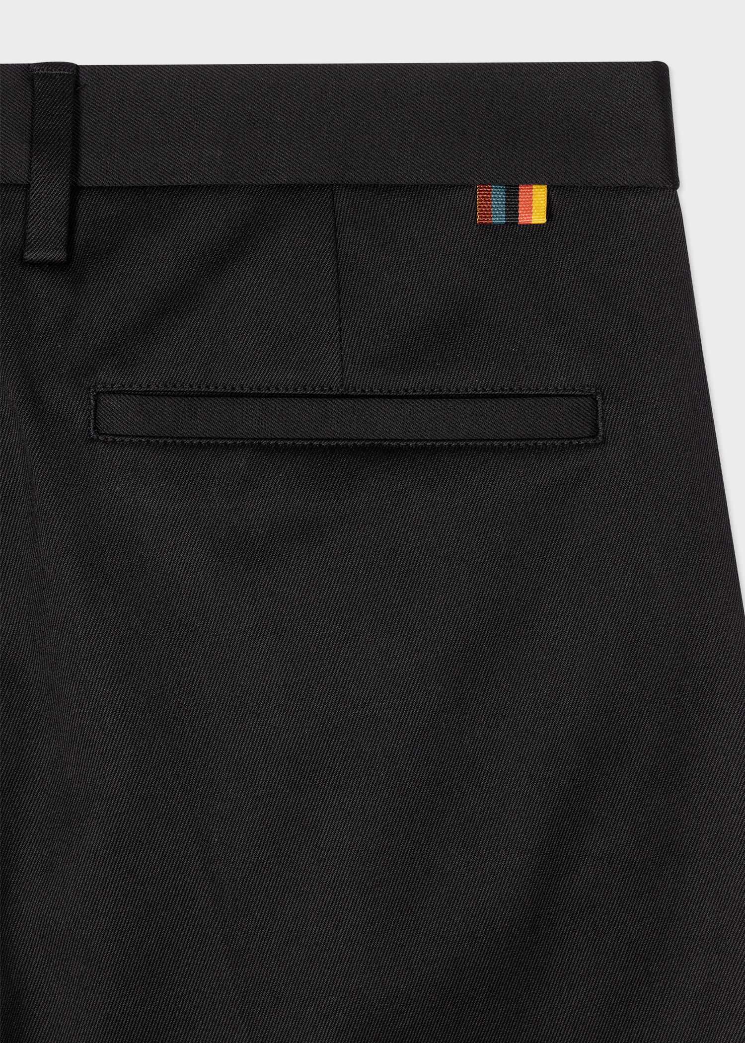 Slim-Fit Black Cotton-Stretch Chinos - 2