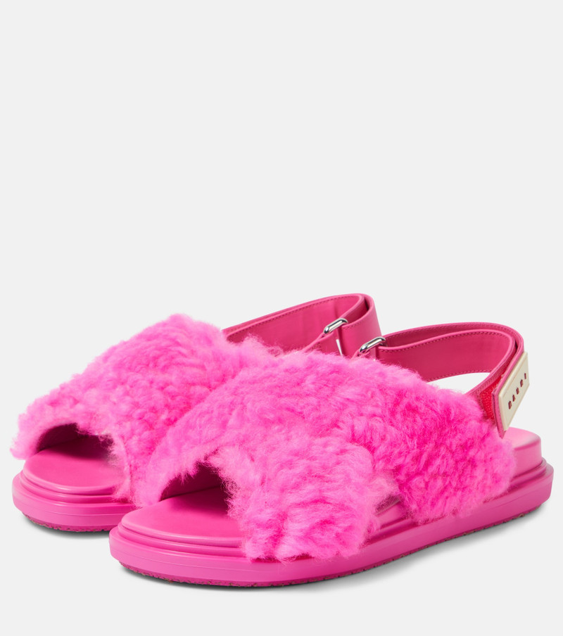 Fussbett shearling sandals 5