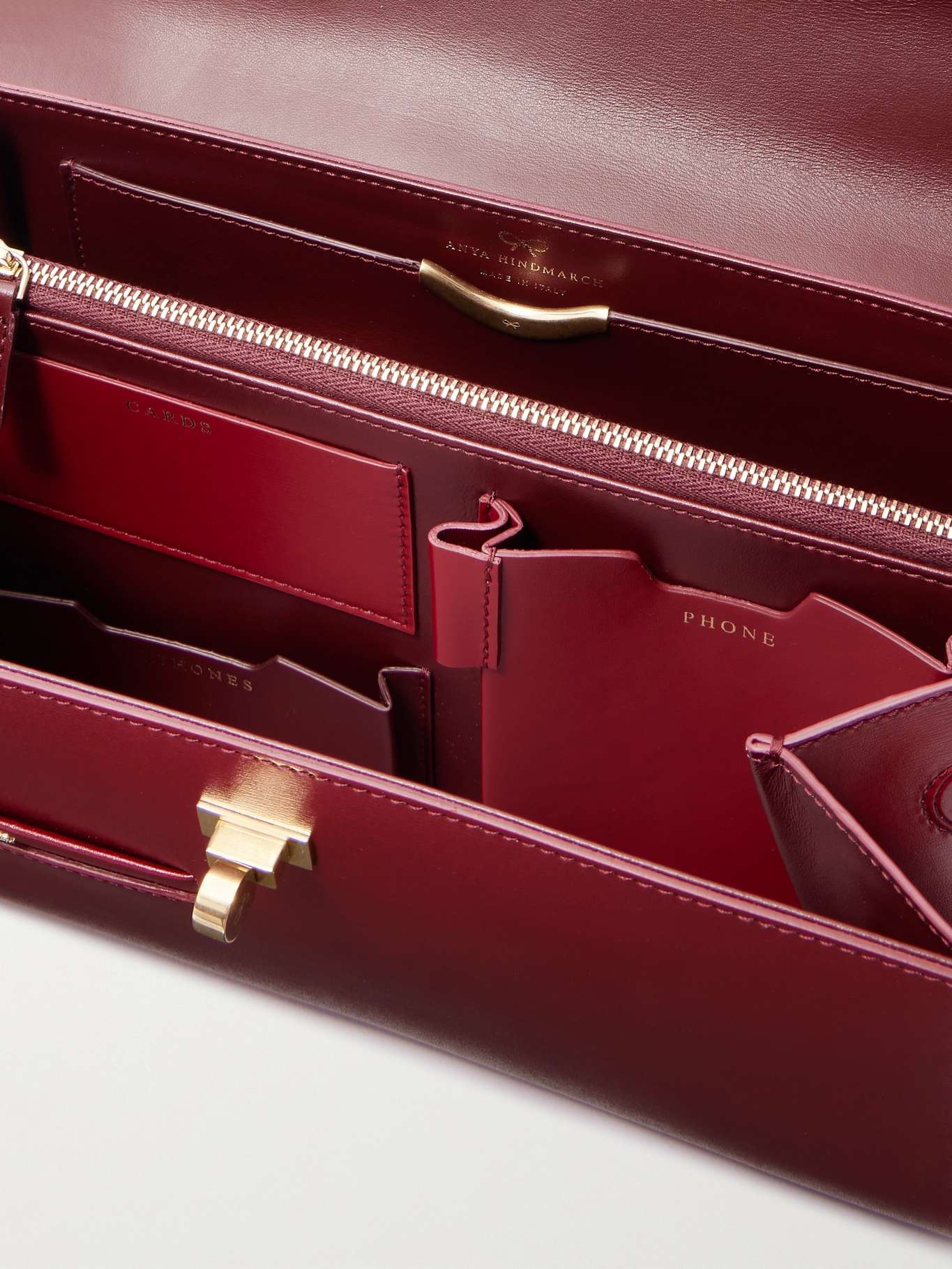 Mortimer leather tote Red - 5