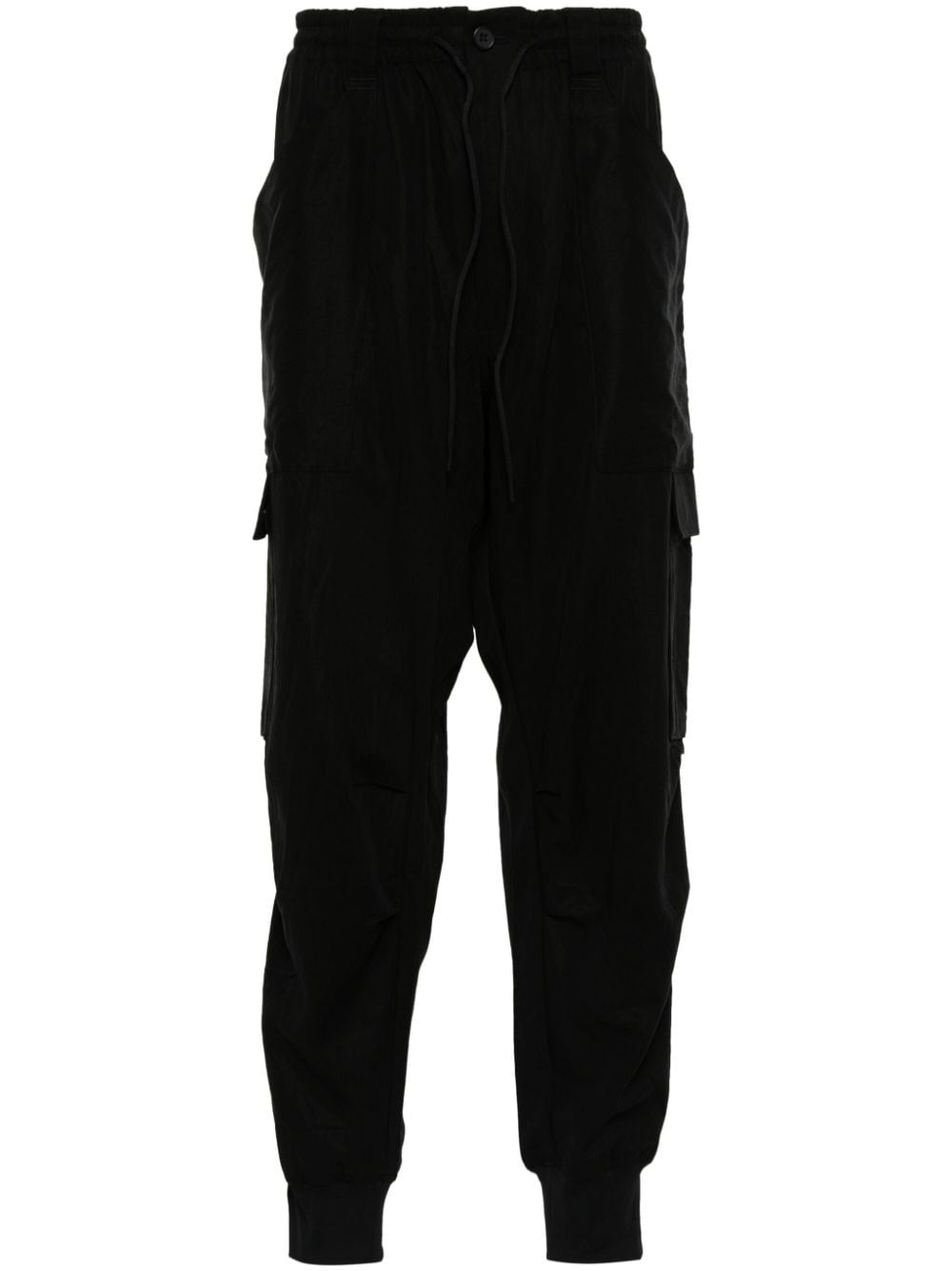 twill cargo pants - 1