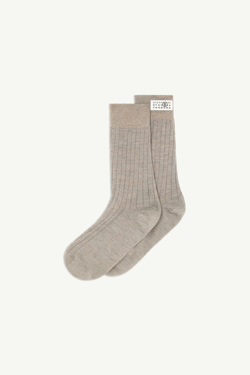 MM6 Maison Margiela Wool blend socks outlook