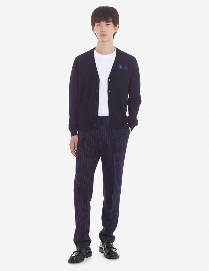 Maison Kitsuné DOUBLE BOLD FOX HEAD PATCH REGULAR CARDIGAN outlook