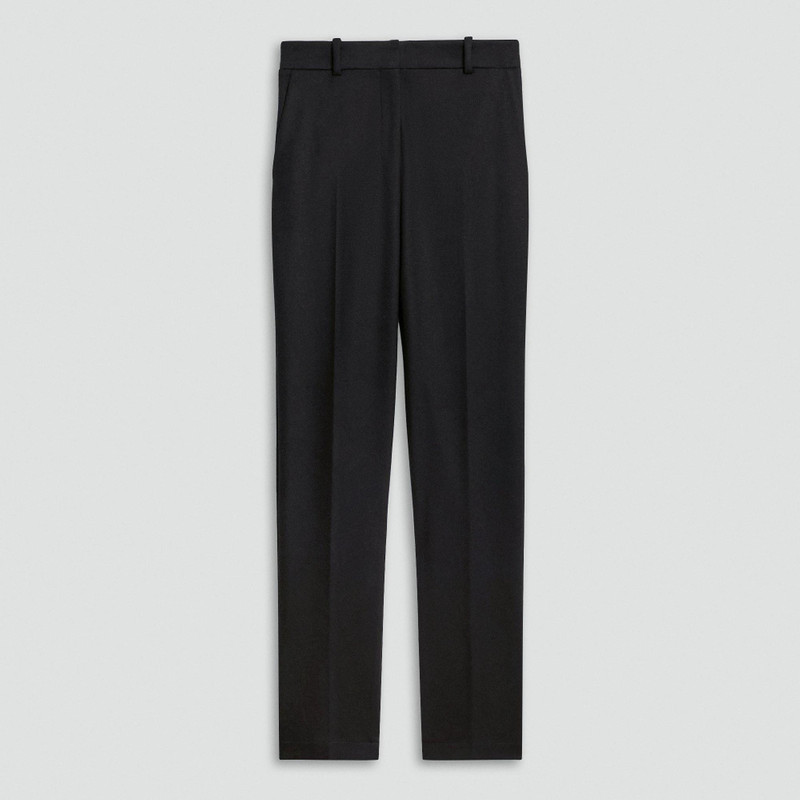 Slim Leg Pant in Wool-Blend Knit 1