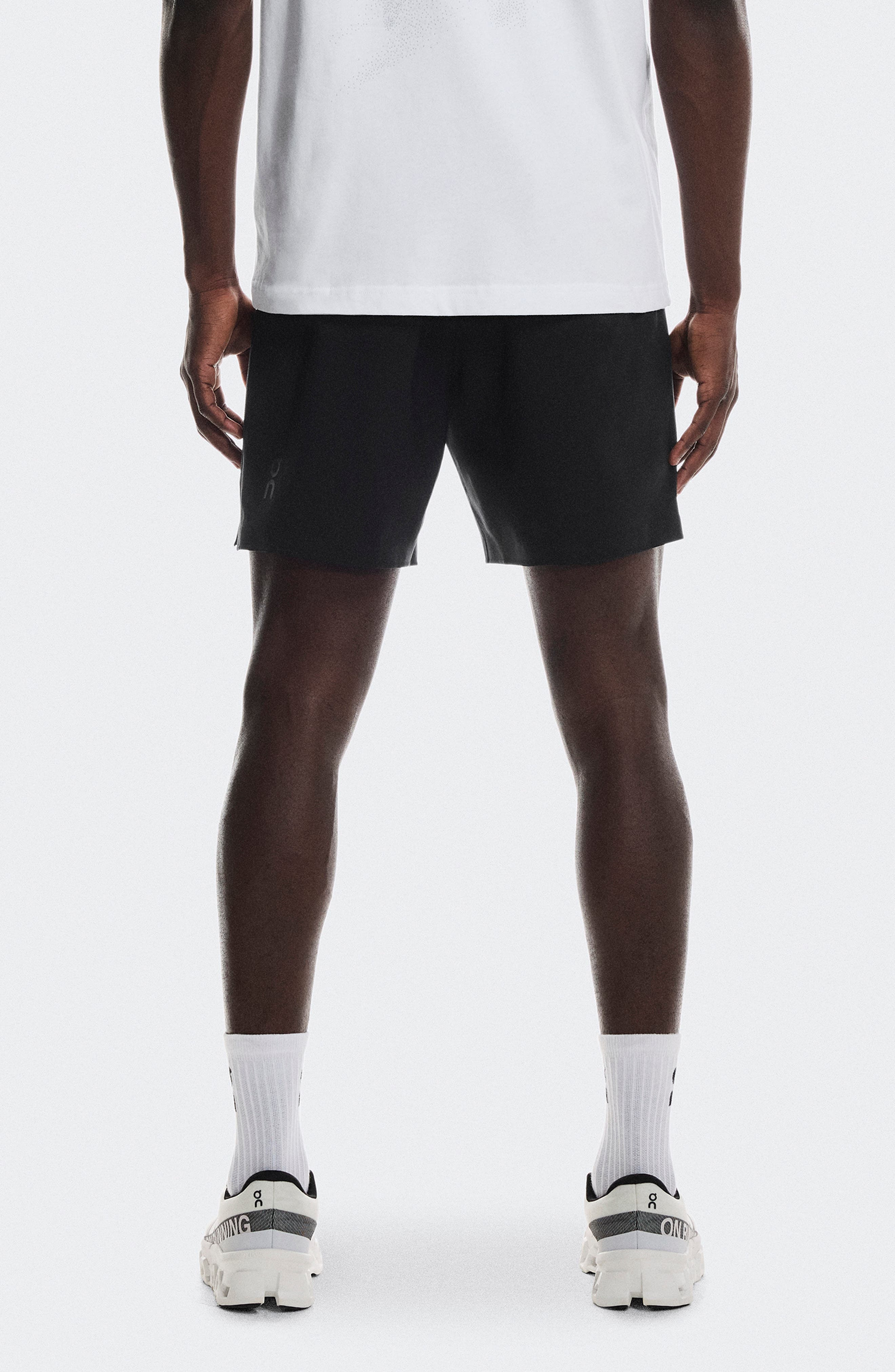 On Focus Stretch Running Shorts in Black at Nordstrom - 2