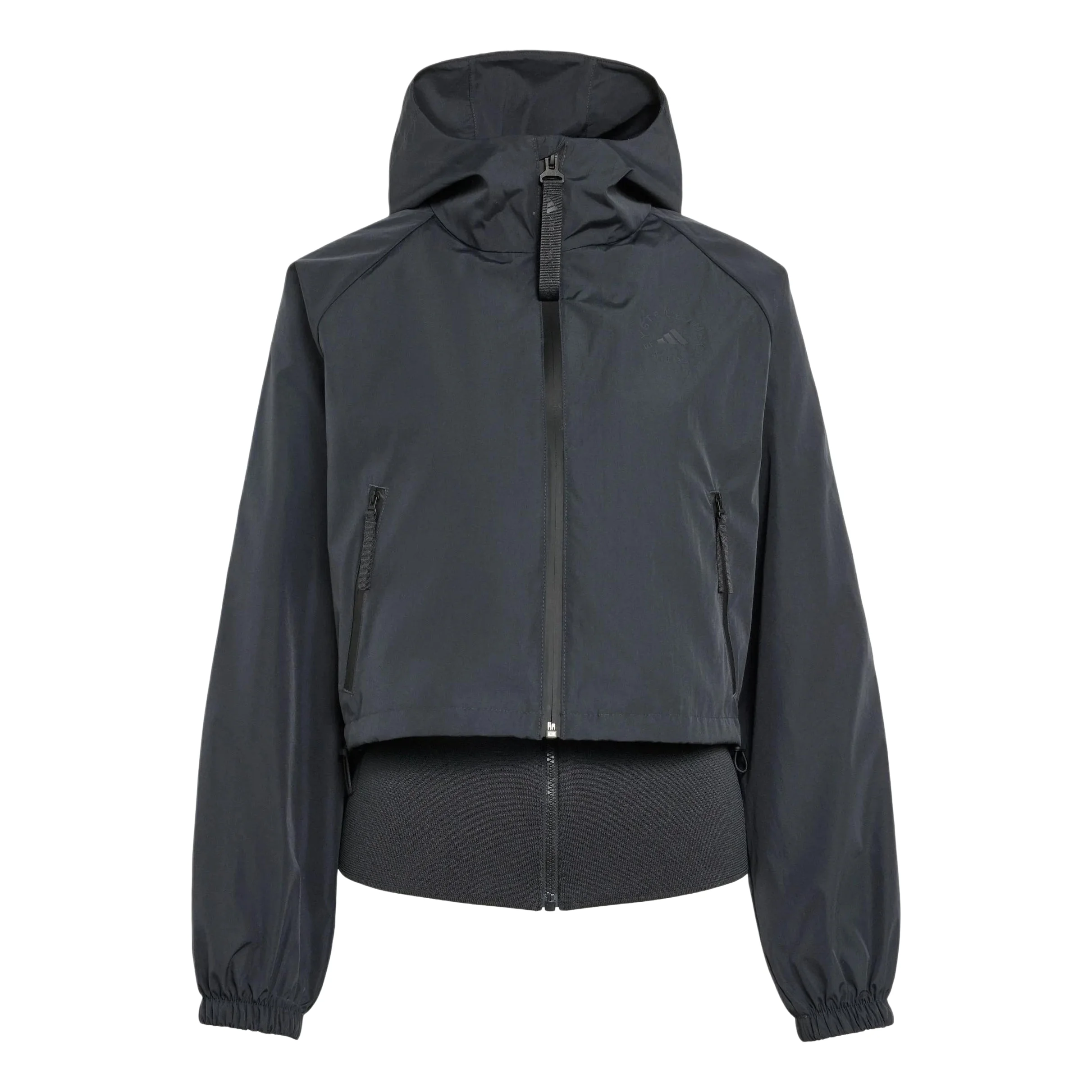 (WMNS) adidas x Stella McCartney Track Jacket Asia Sizing 'Carbon' KR6262 - 1