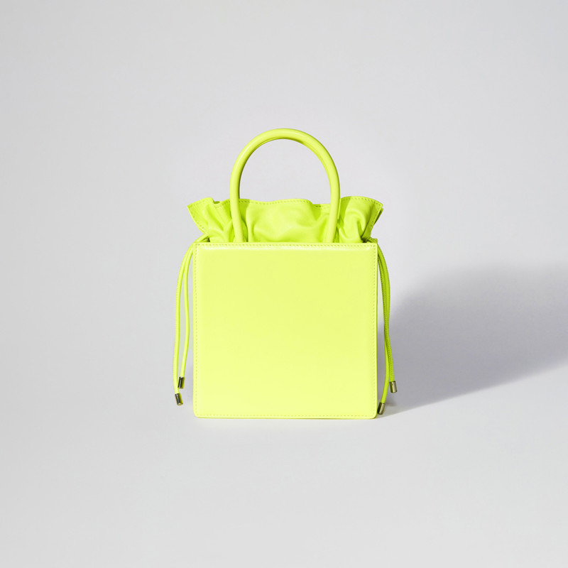 Lime Mini Tote Bow Bag 3