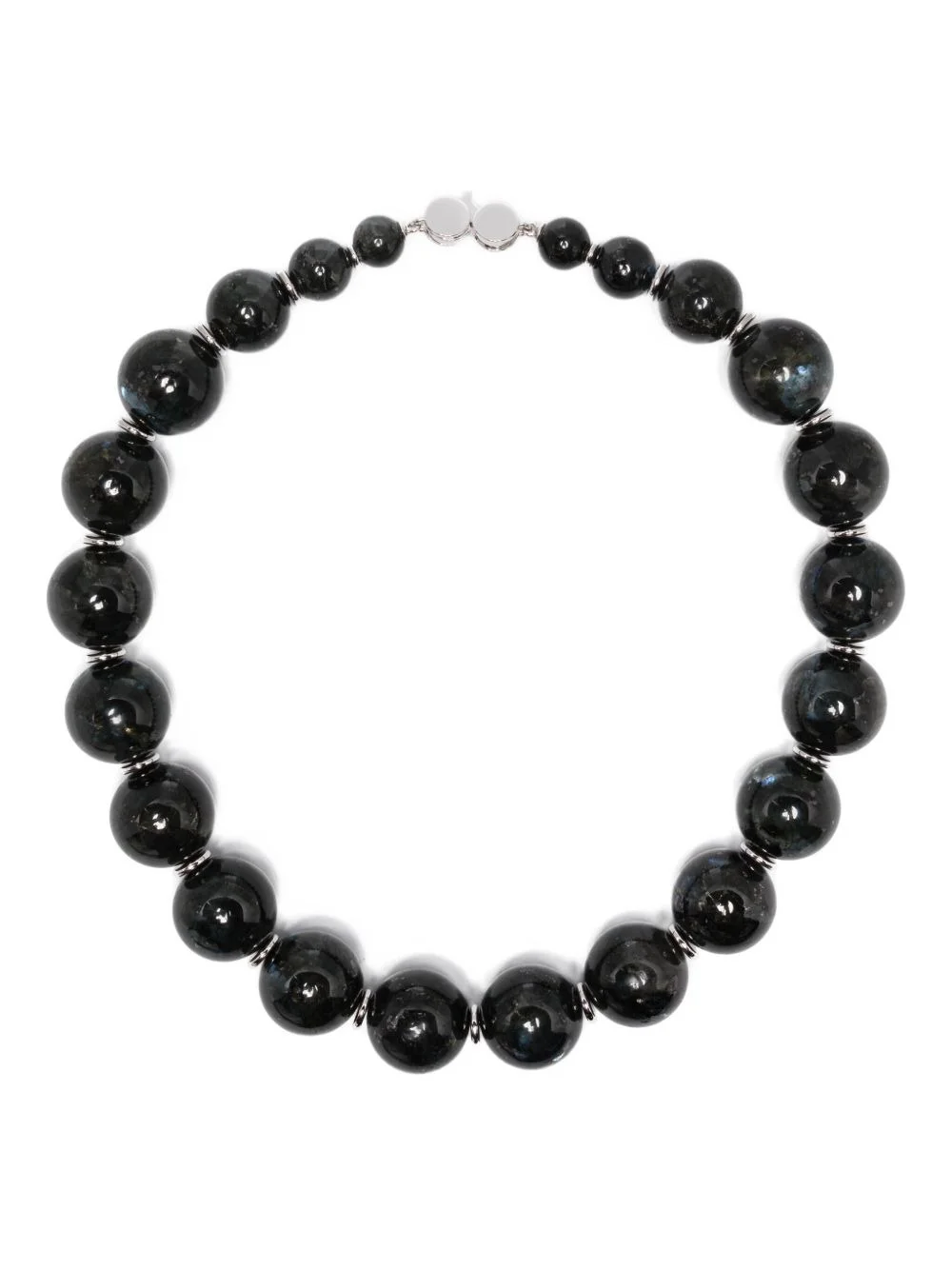 larvikite bead necklace - 1