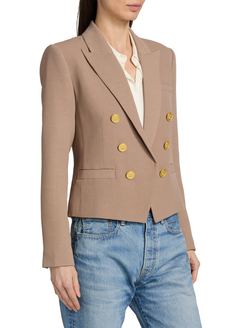 Women's Brooke Double-Breasted Blazer - Portabella Floral Tapestry 4