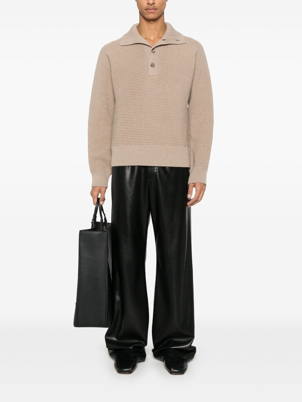 chunky-ribbed sweater - 2