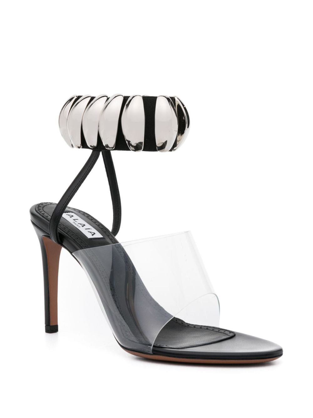 Alaia Women Leather Sandal - 4