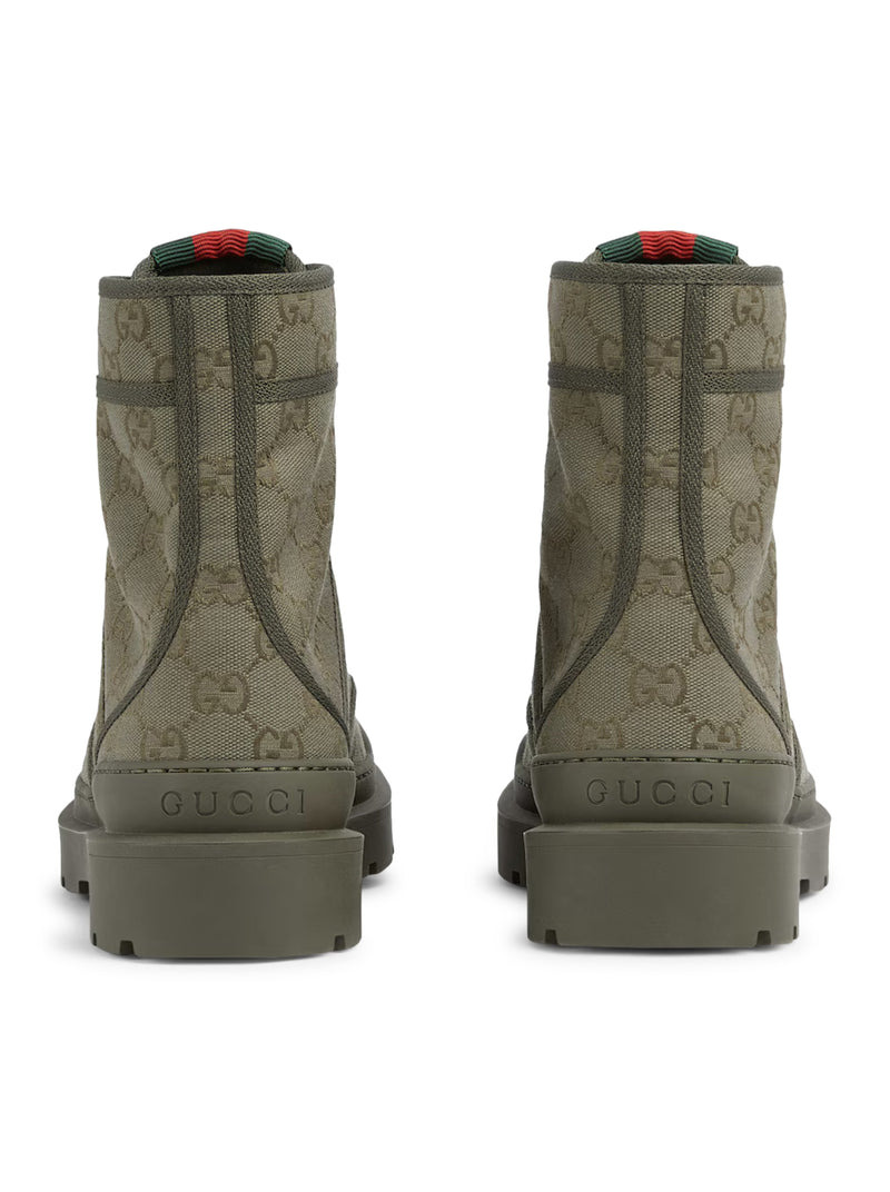 Gucci Men Men`S Boot With Web Detail - 4