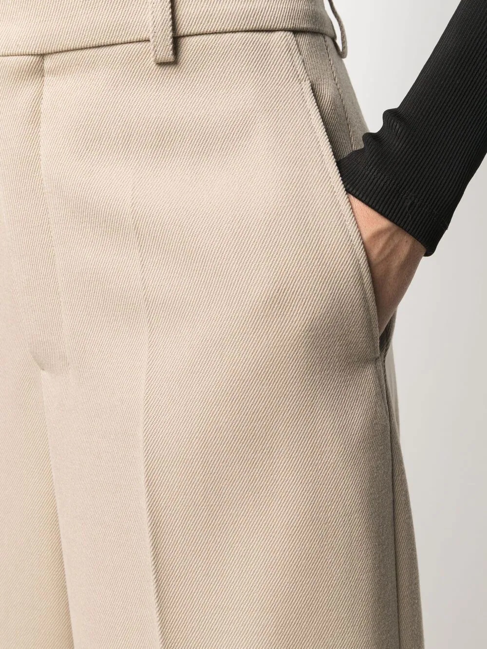 high-waisted palazzo pants - 5