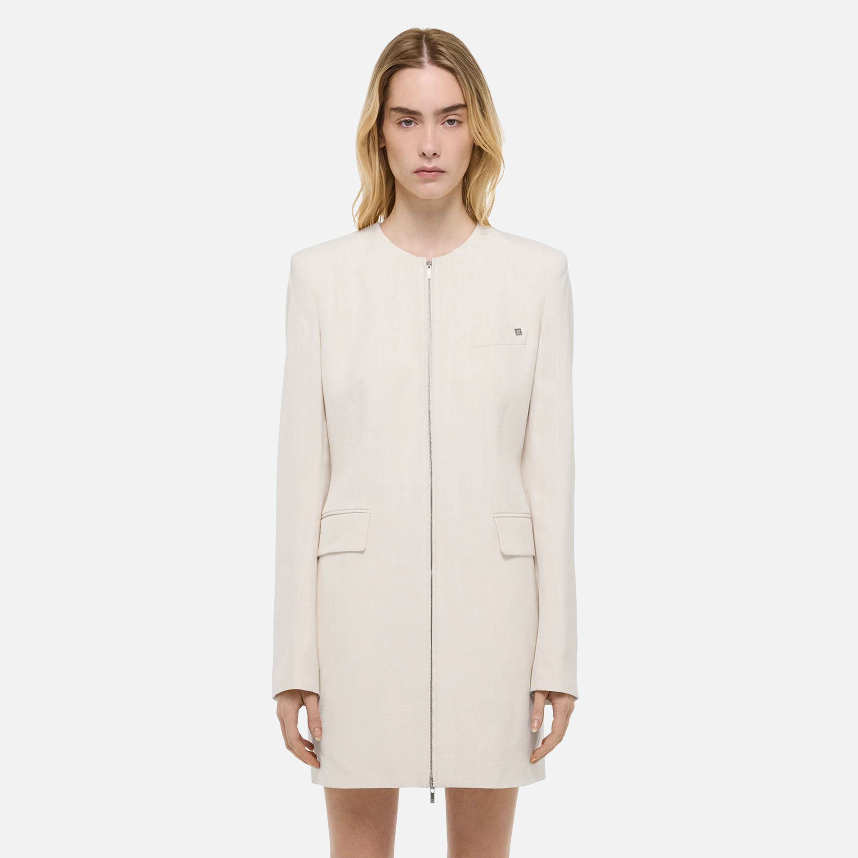 TAILORED ZIP DRESS - 3