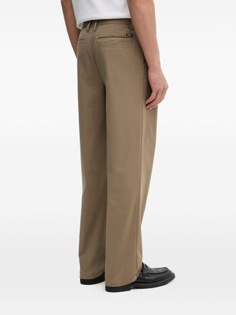 pleated twill trousers 3