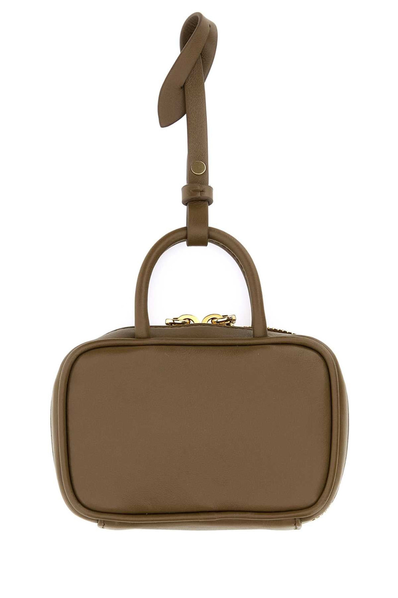 Miu Miu Mud Leather Beau Keyring Necessaire Tundra Vitello Portachiavi outlook