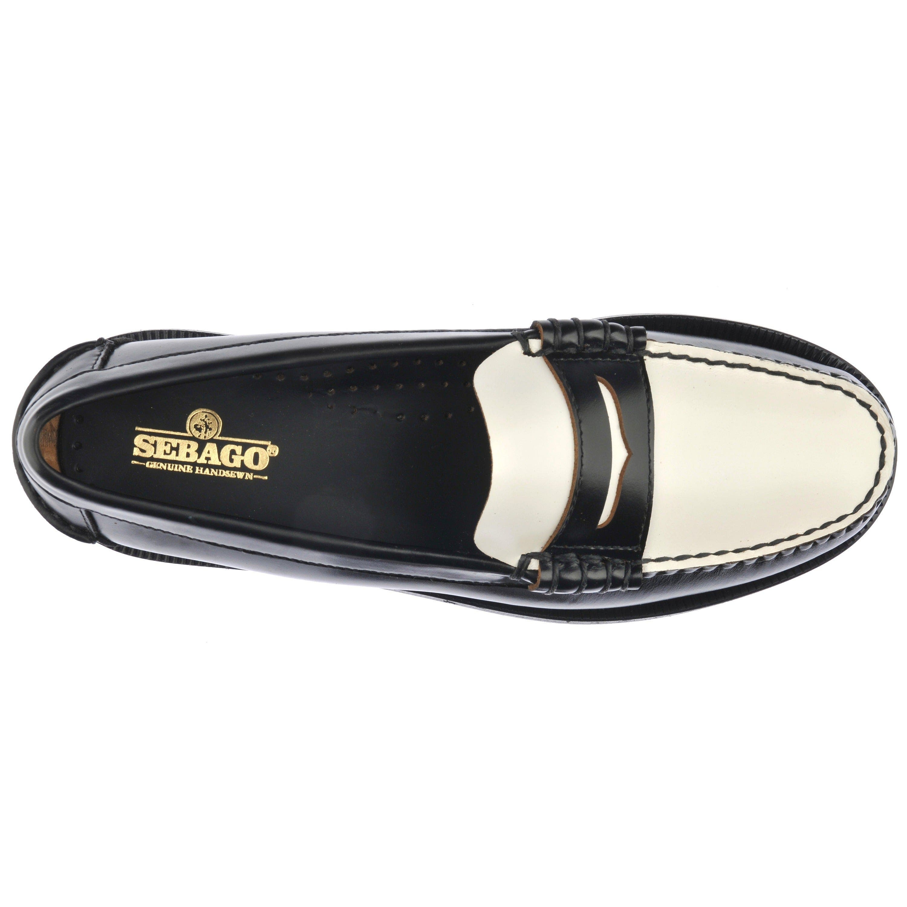 Sebago Classic Dan Penny Loafers in Black-White at Nordstrom - 2