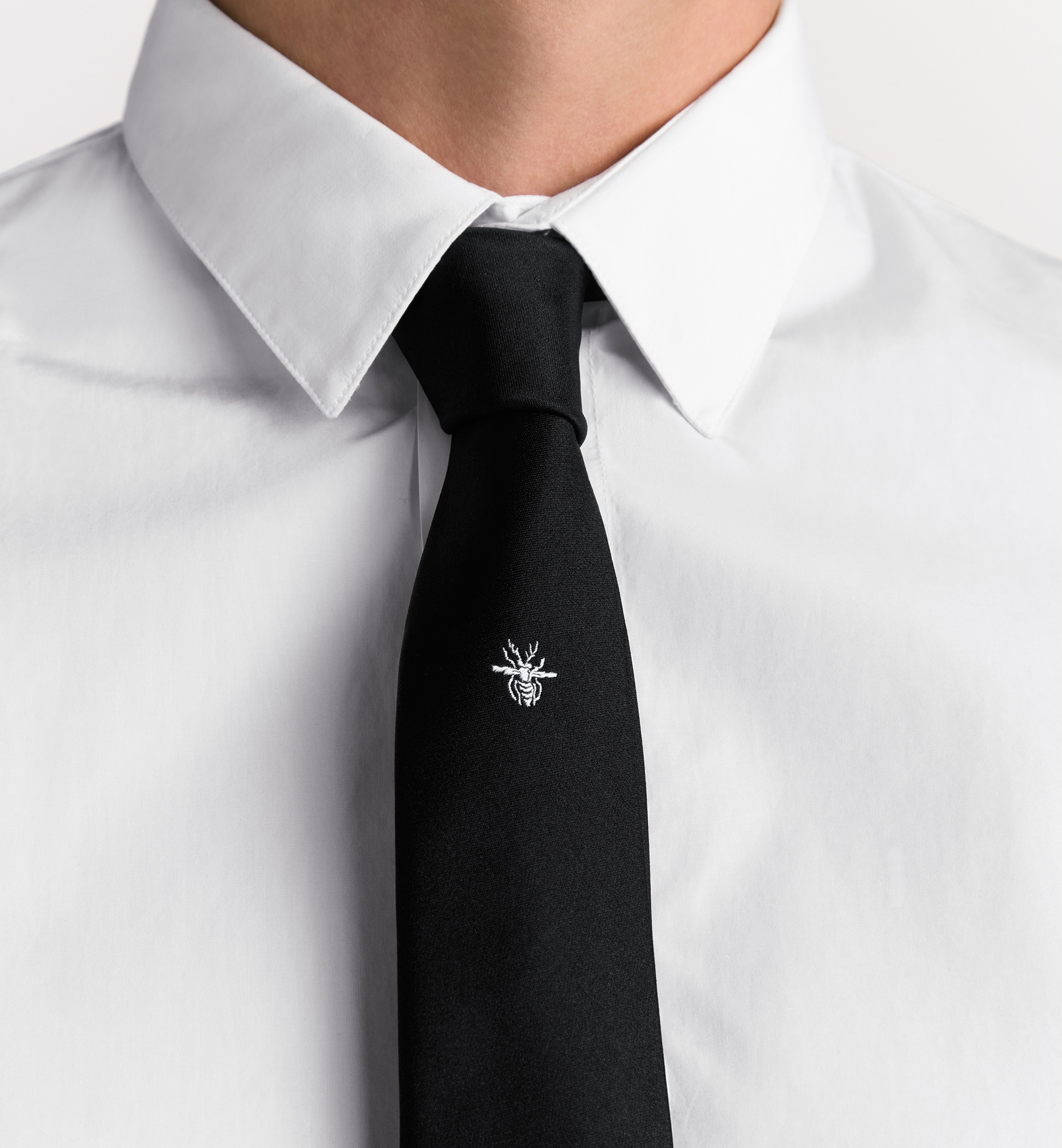 Tie with Bee Motif - 3