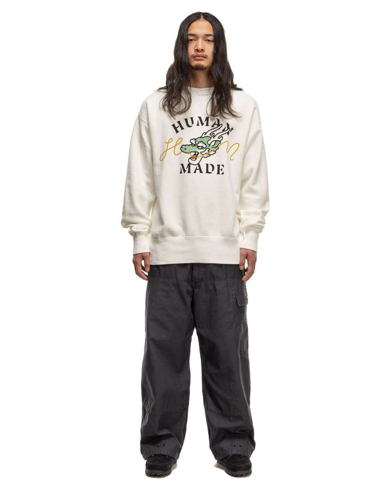 Human Made Dragon Sweatshirt #1 White outlook