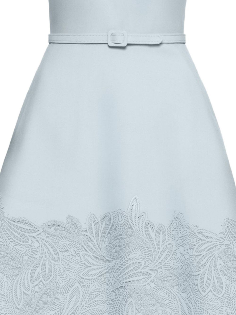 guipure-lace midi dress - 2
