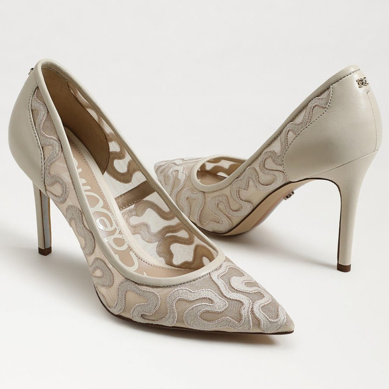 Hazel Mesh Pointed Toe Pump 7
