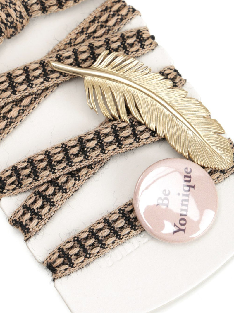 Golden Goose charm-detail shoelaces outlook
