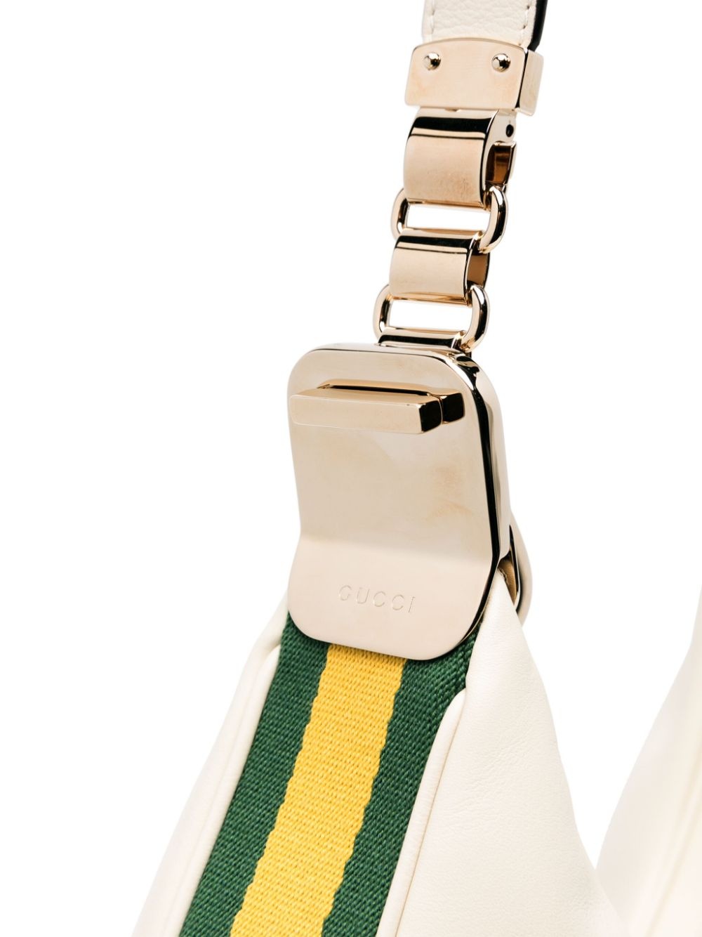 Attache leather shoulder bag - 4