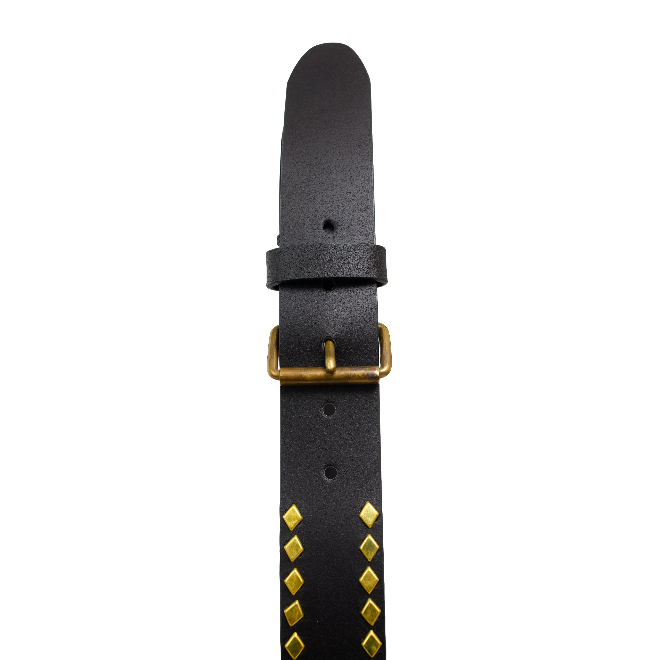 STUDS LEATHER BELT - 4