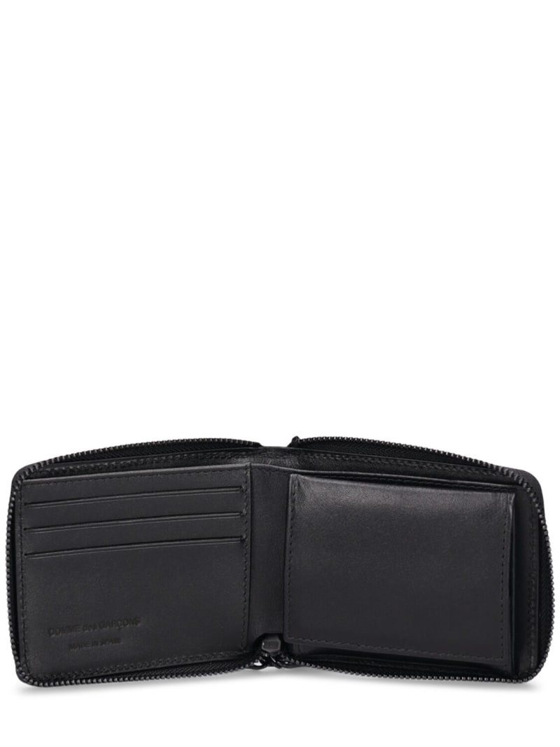 Zipper medley leather wallet - 4