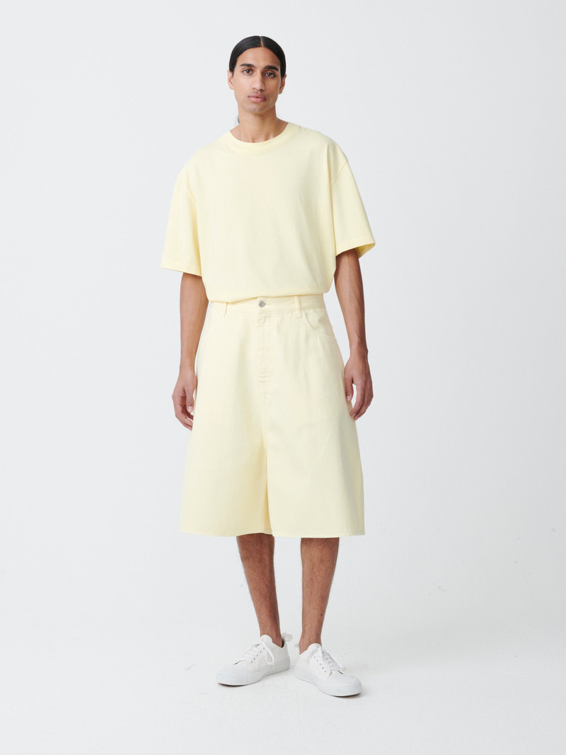 Reverse Denim Shorts 2