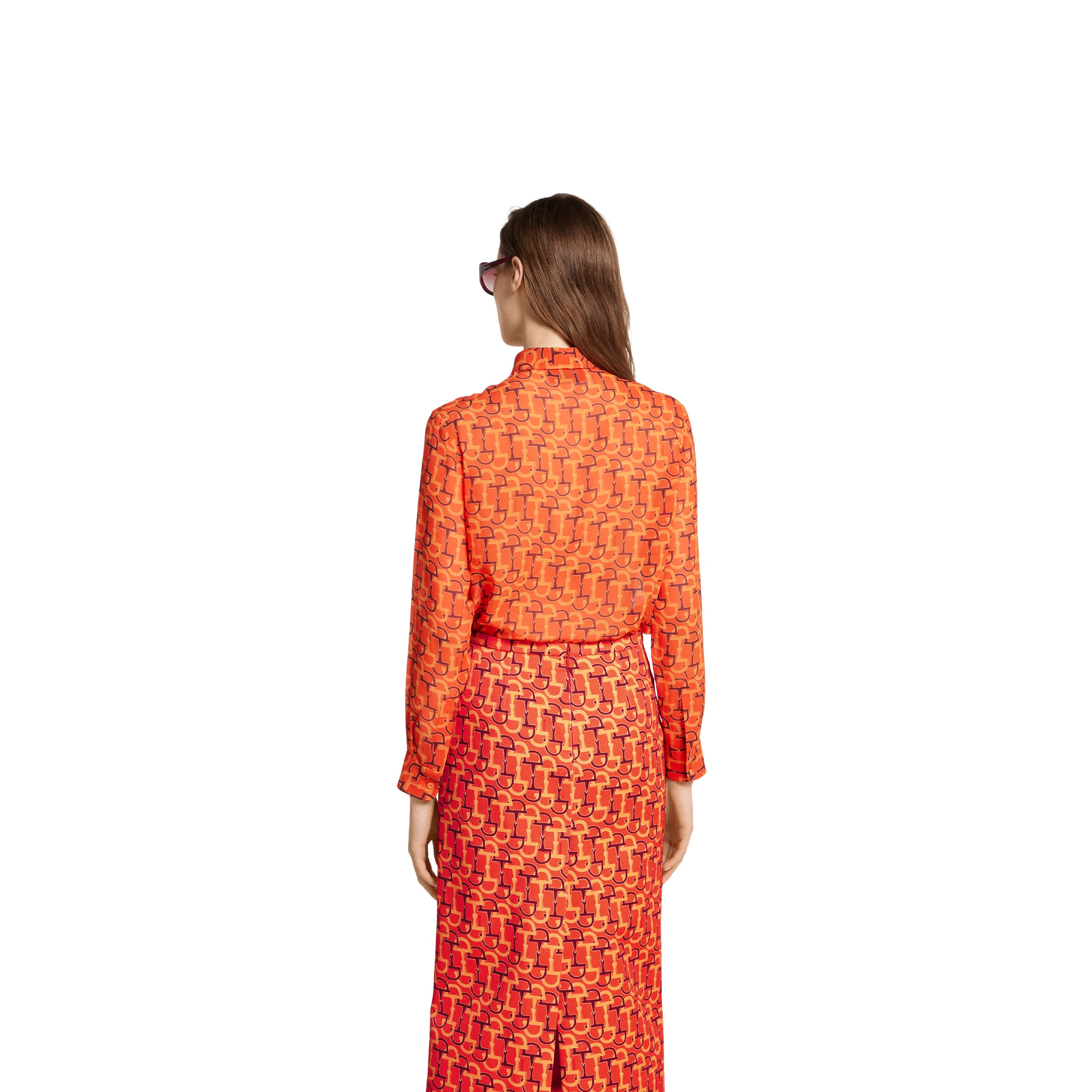 Printed silk shirt - 4