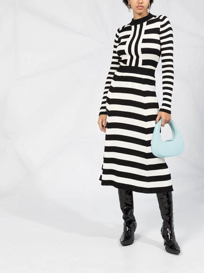 MSGM striped knitted jumper outlook