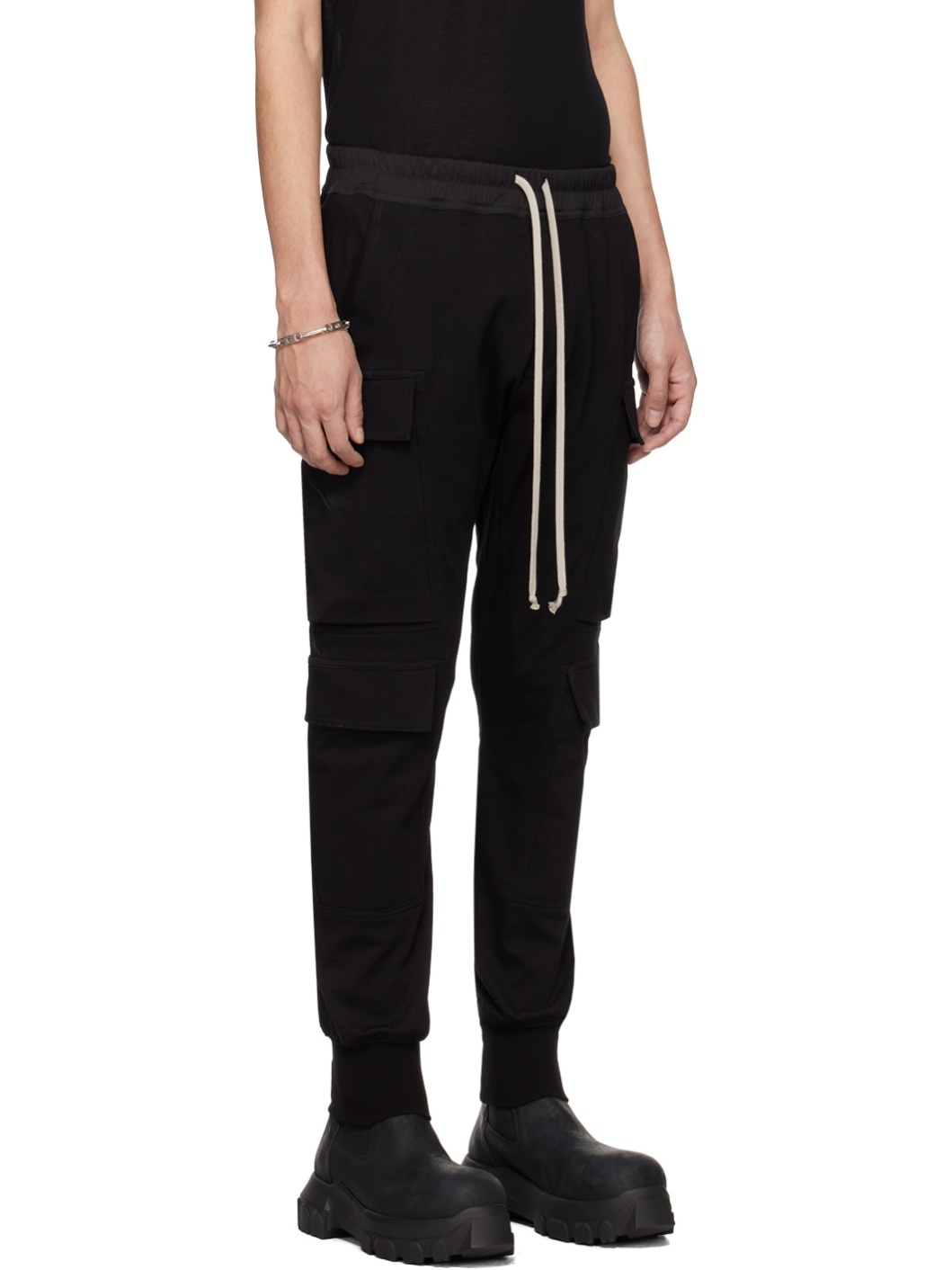 Black Mastodon Cargo Pants - 2