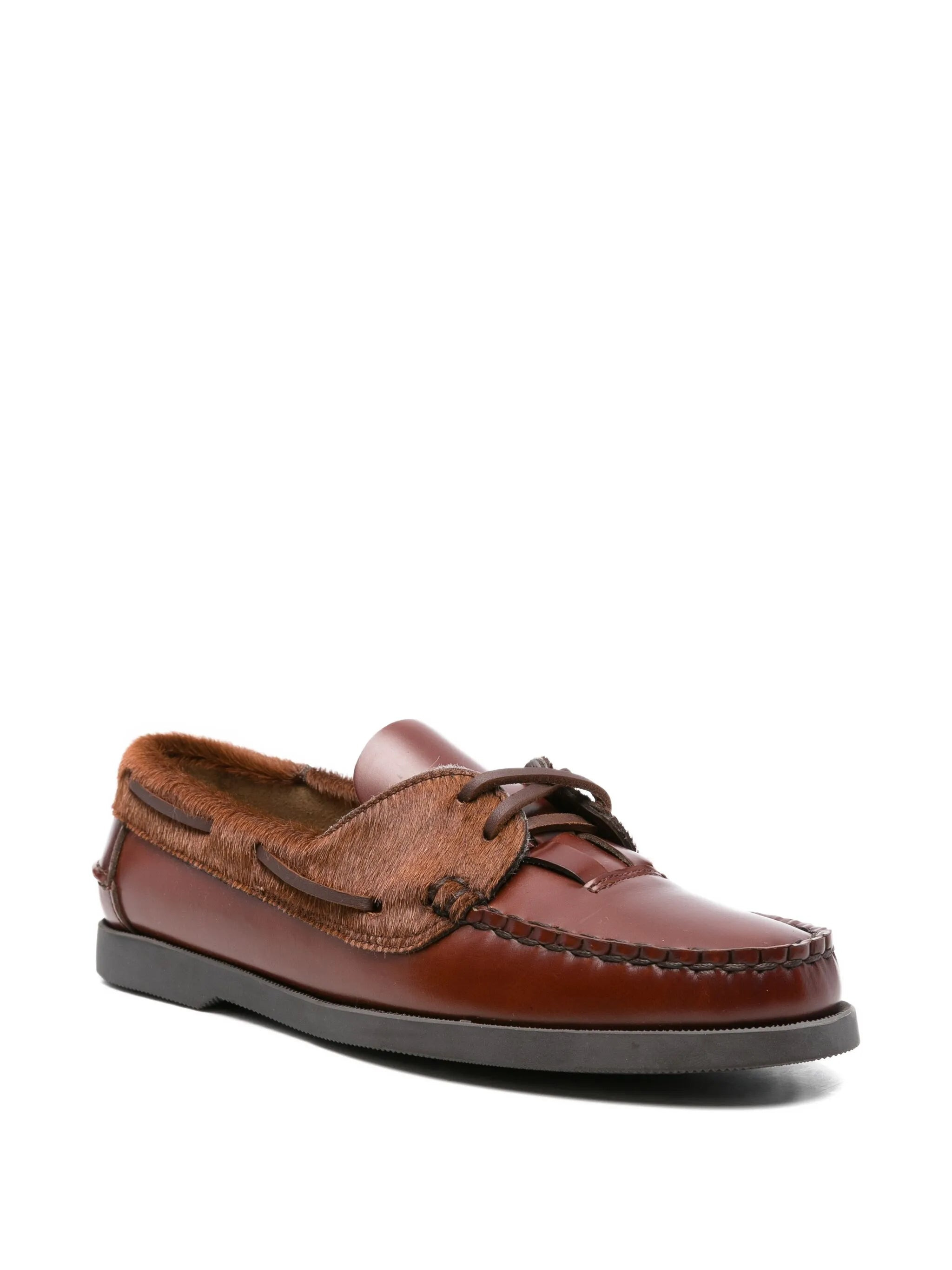 Hereu Leather Boat Shoes - 2