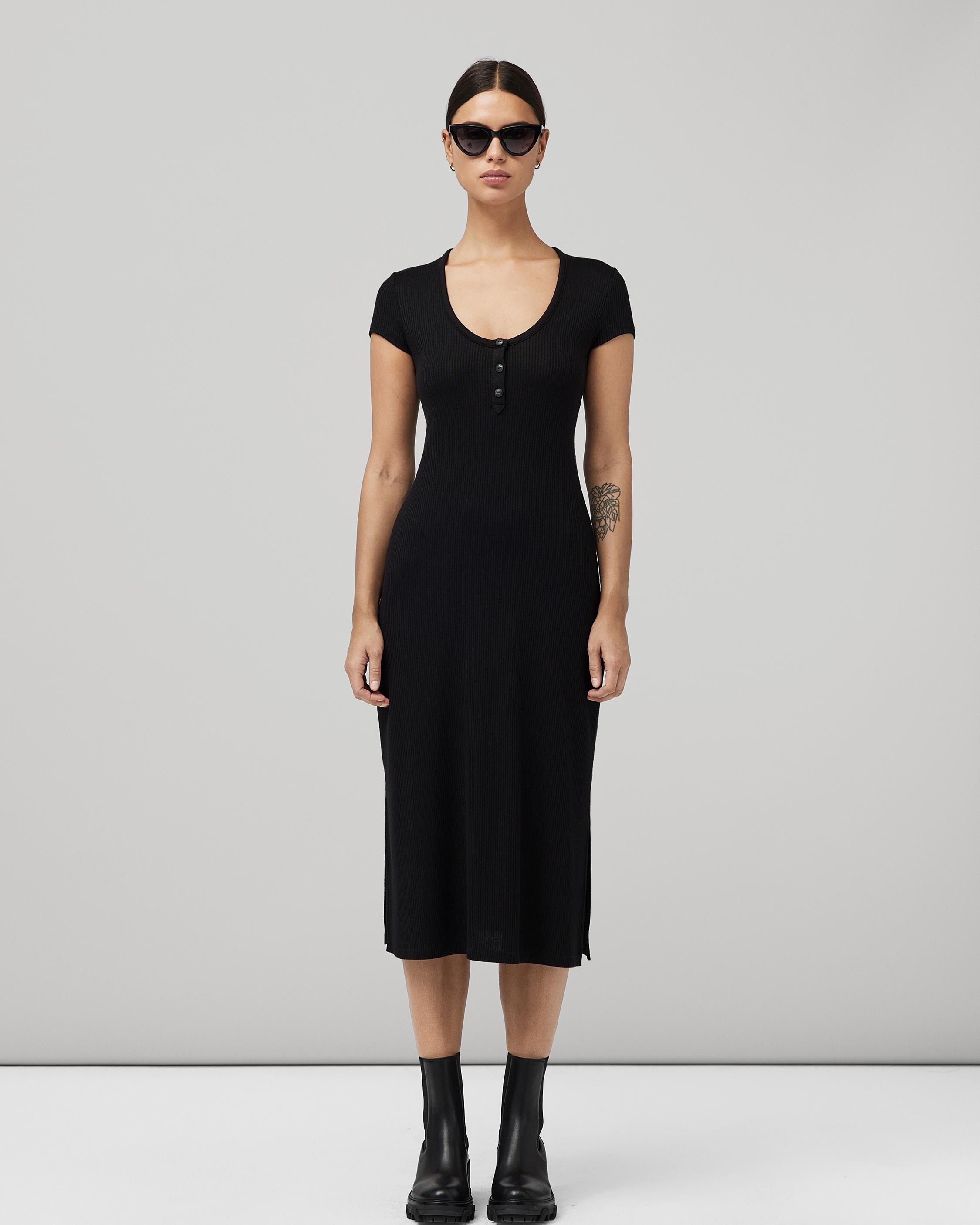 The Knit Rib Midi T-Dress
Jersey Dress - 2