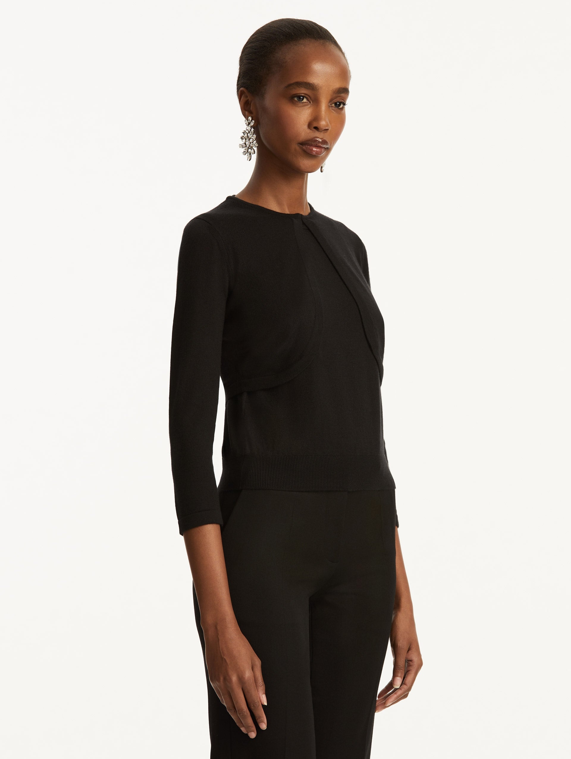 WOOL-BLEND BOLERO - 5