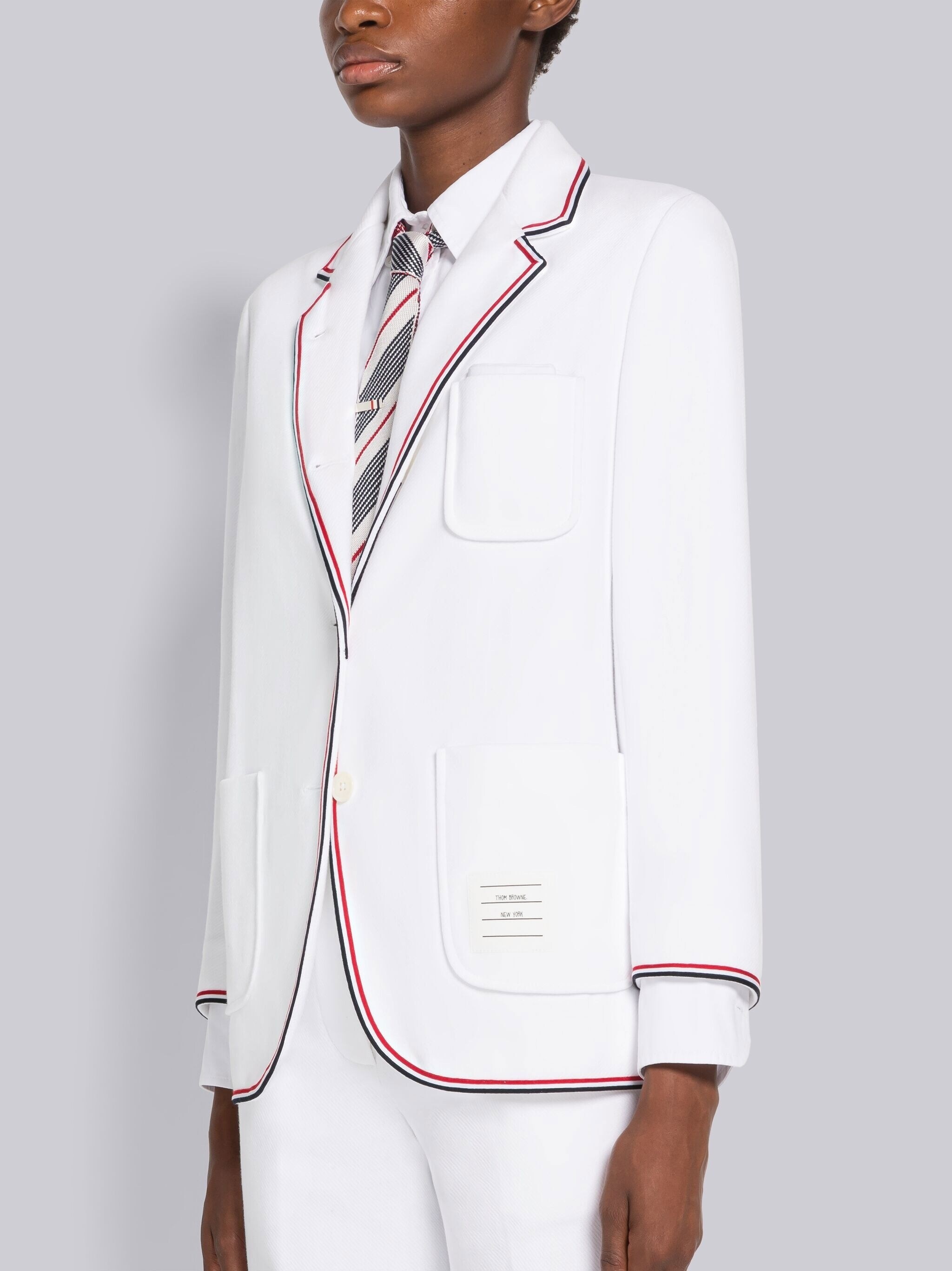 Tech Twill Grosgrain Framing Sack Jacket - 2