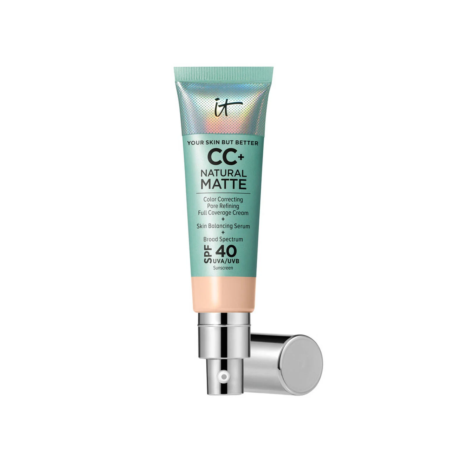 CC+ Cream Natural Matte Foundation with SPF 40 - 1