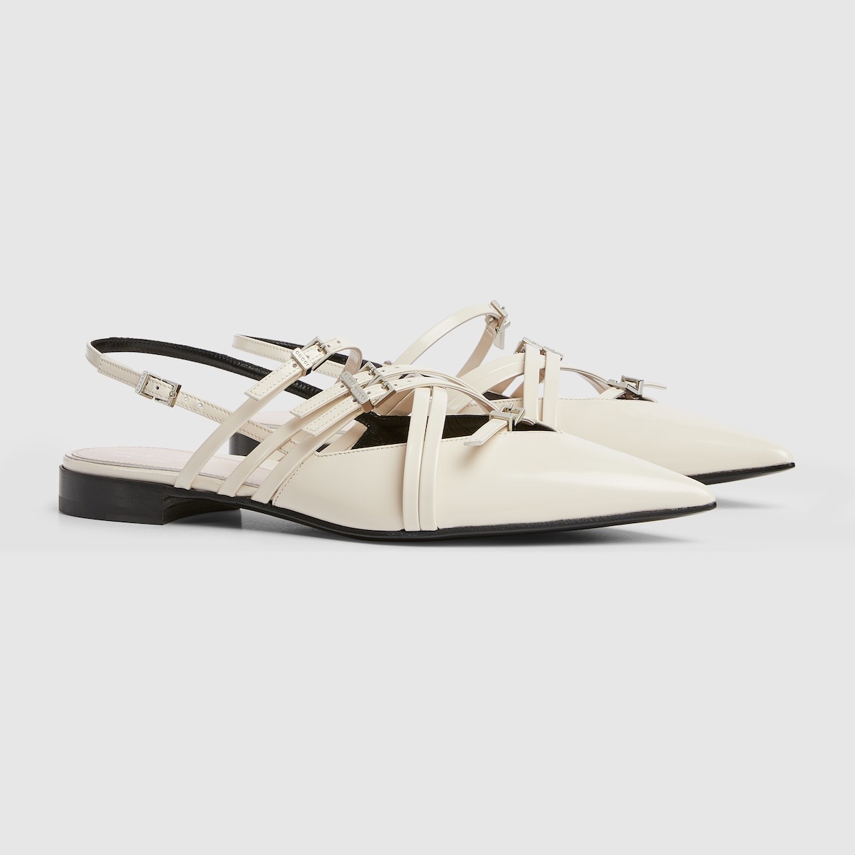 Women's strappy ballet flat - 2