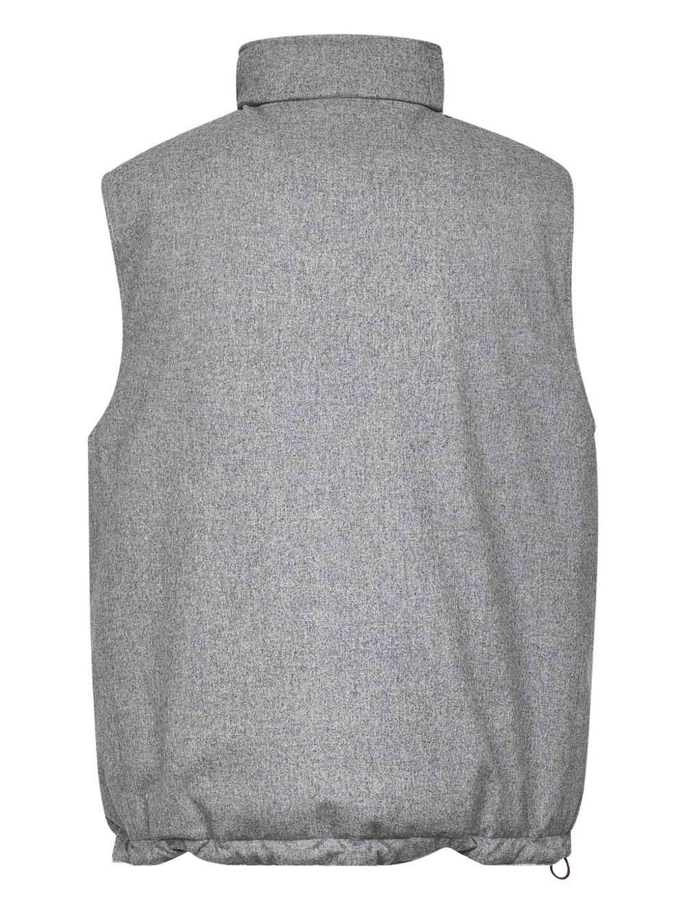 stand-collar gilet - 2