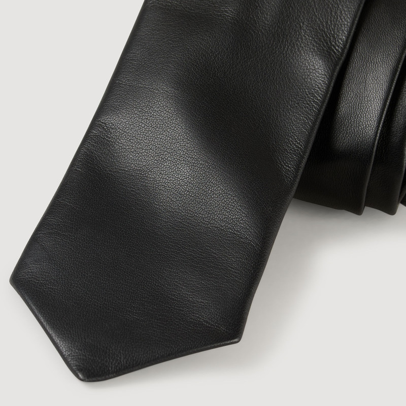Sandro OVERSIZE LEATHER TIE outlook