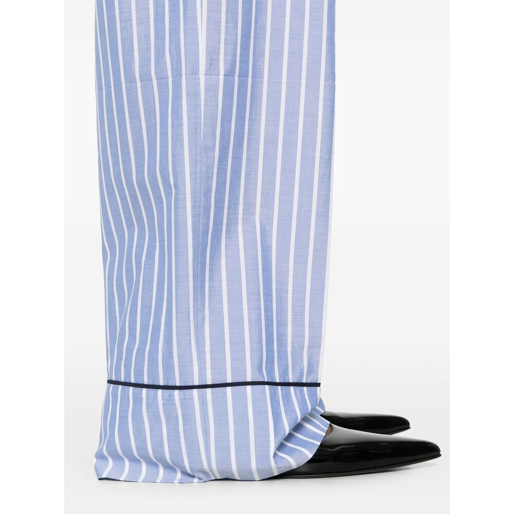 Prada Blue Trousers - Straight Trousers Women - 3