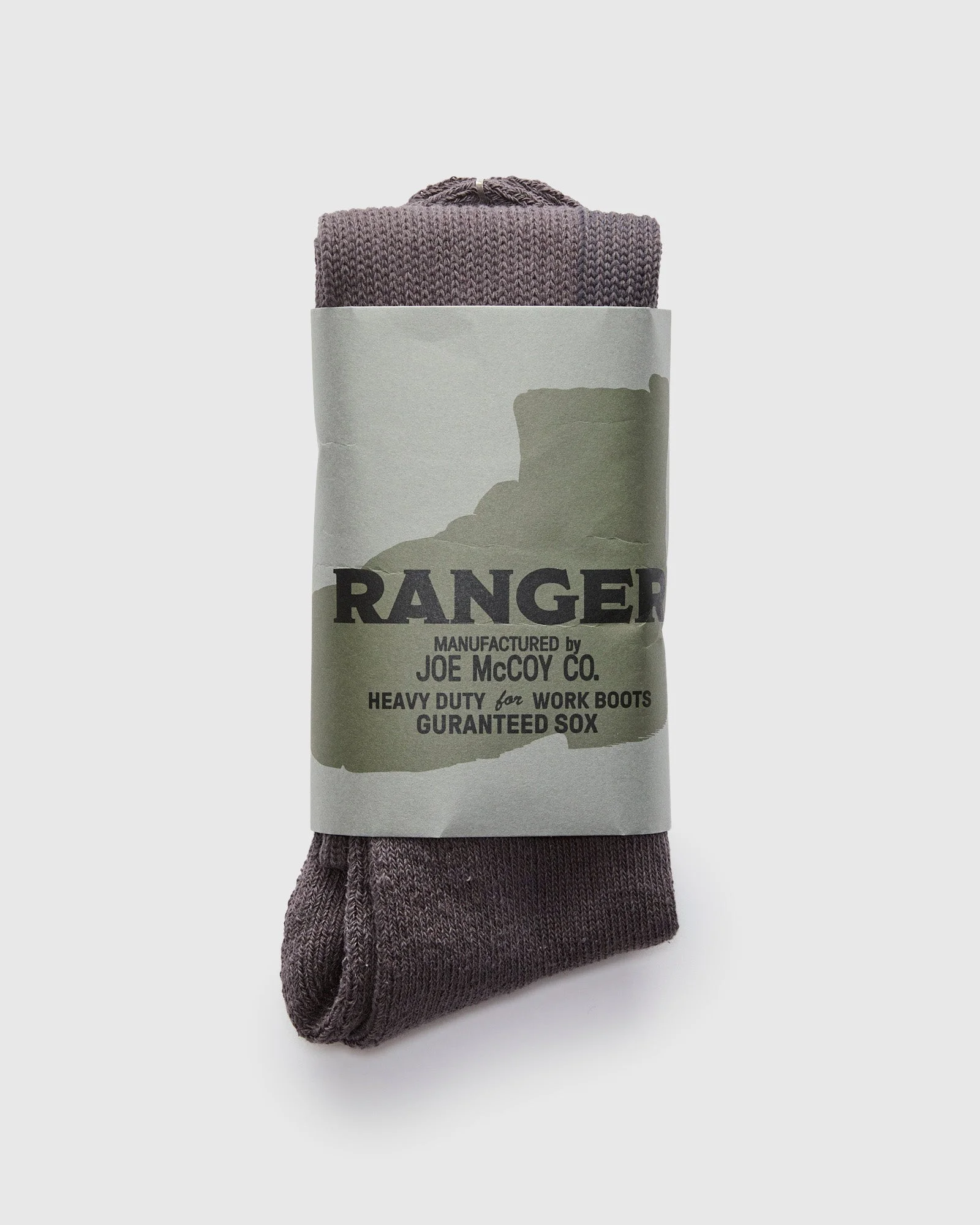 "Ranger" Boot Socks in Gray - 1