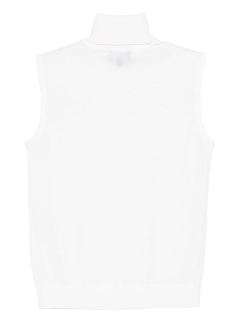 EMPORIO ARMANI turtleneck tank top outlook