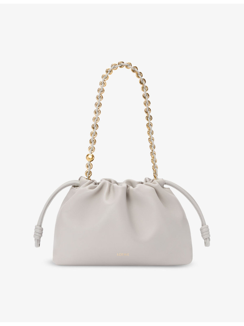 Flamenco Medium Leather Shoulder Bag 4