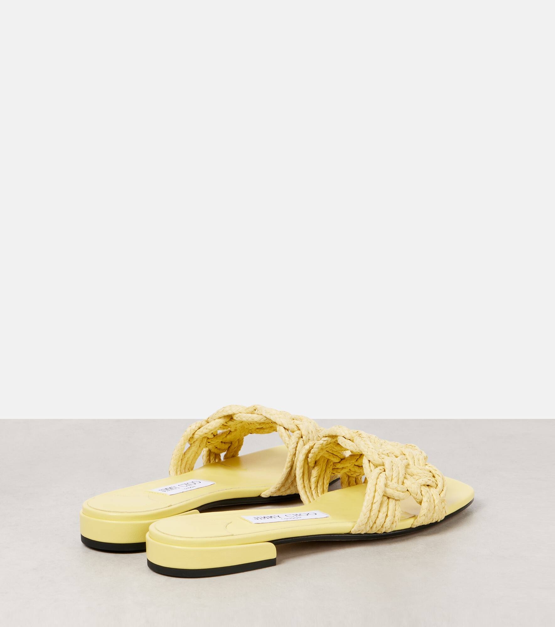 Chara woven raffia sandals - 2