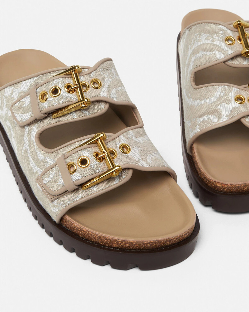 Barocco Jacquard Sandals 4