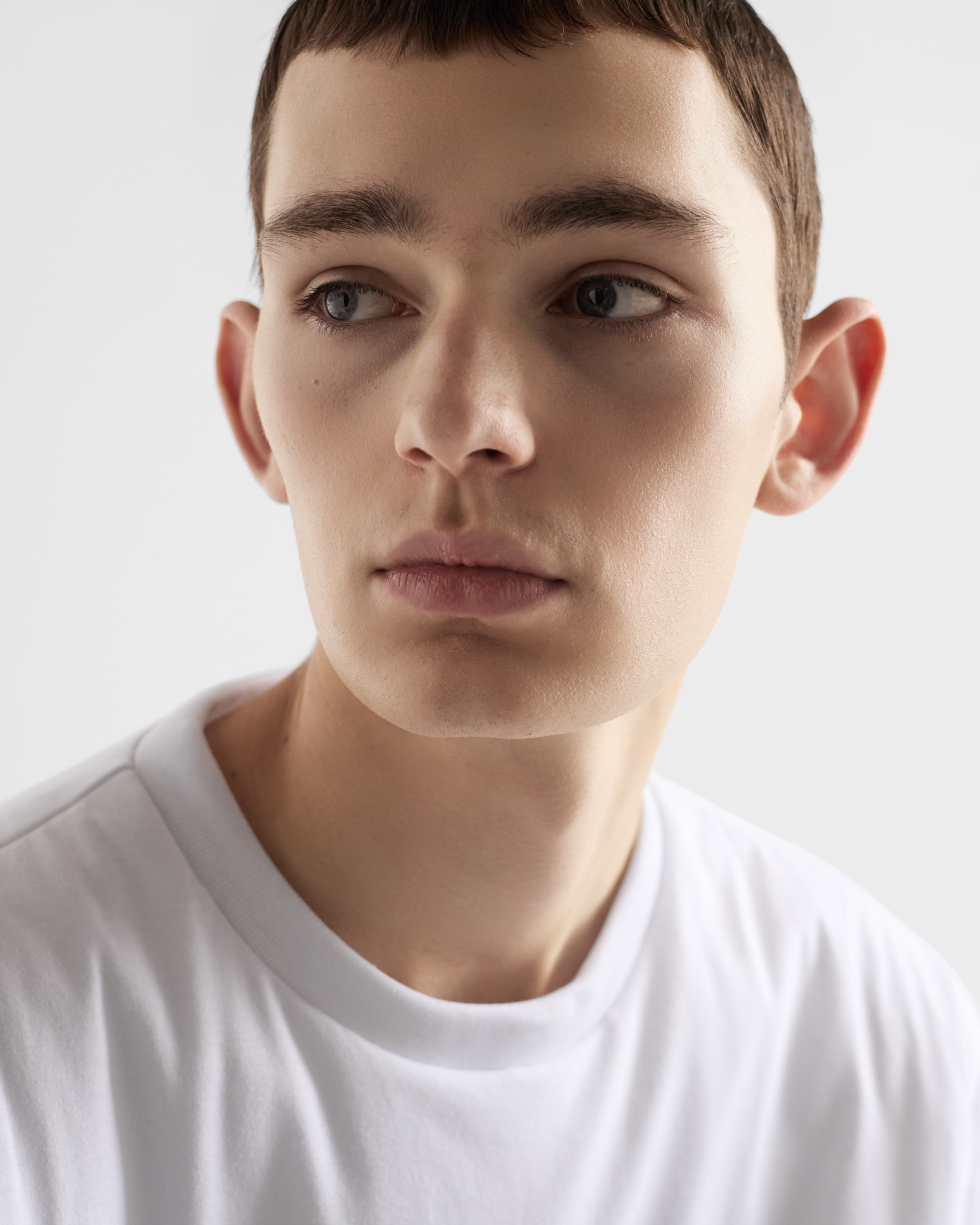 Padded cotton T-shirt - 6